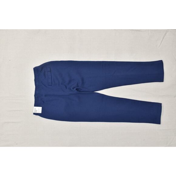 Nike Men's Regular Size S Blue Fleece Standrad Straight Sweatpants NEW B2707-410 - Picture 4 of 8